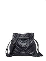Cross Body Tas Rafale Leder Etrier Zwart rafale ERAF004S