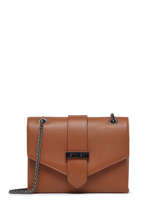 Small Leather Jana Toscane Crossbody Bag Etrier Brown jana toscane EJTO002S