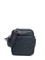 Medium Leather Foulonn Crossbody Bag Etrier Blue foulonne EFOU729M