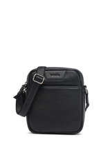 Medium Leather Foulonn� Crossbody Bag Etrier Black foulonne EFOU729M