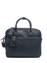 2-compartment  Business Bag Etrier Blue foulonne EFOU8152