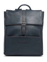 2-compartment  Backpack Etrier Blue foulonne EFOU8092