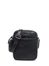 Small Leather Foulonn� Crossbody Bag Etrier Black foulonne EFOU729S