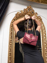 Cross Body Tas Jana Velvet Etrier Red jana velvet EJVE002M