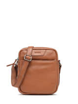 Medium Leather Foulonn Crossbody Bag Etrier Brown foulonne EFOU729M