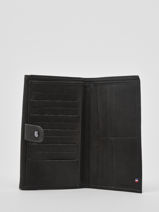 Continental Wallet Leather Etrier Black etincelle nubuck EETN904-vue-porte