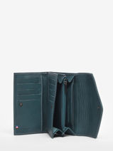 Portefeuille Leather Etrier Blue paris EPAR469-vue-porte