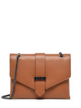 Cross Body Tas Leder Jana Bloc Leder Etrier Bruin jana bloc EJBC002M