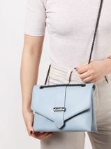 Cross Body Tas Leather Jana Bloc Leather Etrier Beige jana bloc EJBC002M-vue-porte