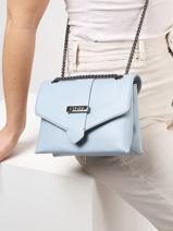 Small Jana Bloc Crossbody Bag Etrier Beige jana bloc EJBC002S-vue-porte