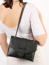 Sac Bandoulire S Jana Bloc Etrier Noir jana bloc EJBC002S-vue-porte