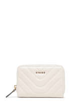 Portemonnee Leather Etrier Beige rafale ERAF090M