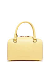Satchel Fulgurant Leather Etrier Yellow fulgurant EFUL036S