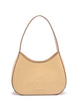 Shoulder Bag Fulgurant Leather Etrier Beige fulgurant EFUL011M