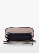 Leather Blazer Wallet Etrier Pink blazer EBLA090L-vue-porte