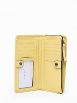 Leather Blazer Wallet Etrier Yellow blazer EBLA091M-vue-porte