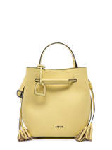 Leather Blazer Bucket Bag Etrier Yellow blazer EBLA004M