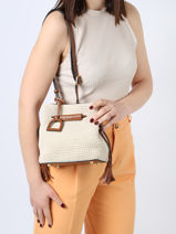 Satchel San Francisco Etrier Brown san francisco ESAN004S-vue-porte