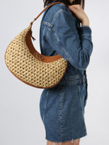 Sac Port paule Escapade Etrier Beige escapade EESC017L-vue-porte