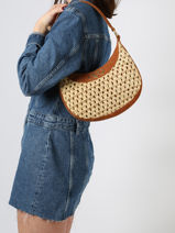 Sac Port paule Escapade Etrier Beige escapade EESC017M-vue-porte