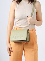 Sac Bandoulire Fulgurant  Cuir Etrier Vert fulgurant EFUL035S-vue-porte