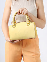 Sac Port Main Fulgurant Cuir Etrier Vert fulgurant EFUL036S-vue-porte