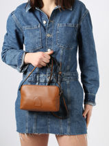 Cross Body Tas Balade Leder Etrier Bruin balade EBAL034S-vue-porte
