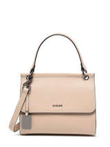 Cross Body Tas Blazer Leder Etrier Beige blazer EBLA001M