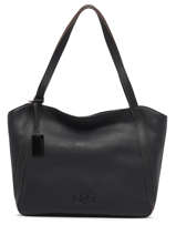 Leather Shoulder Bag Ecuyer Etrier Black ecuyer EECU033M