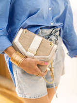 Sac Bandoulire Jana Lin Etrier Beige jana lin EJLI002S