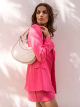 Sac Port paule Rafale Cuir Etrier Beige rafale ERAF017M