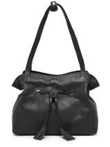 Shoulder Bag Tradition Leather Etrier Black tradition EHER027M