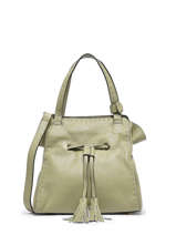 Satchel Tradition Leather Etrier Green tradition EHER027S