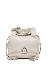 Leather Bucket Bag Tradition Etrier Beige tradition EHER29