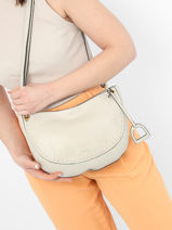 Crossbody Bag Tradition Leather Etrier Beige tradition EHER024L-vue-porte
