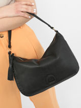 Sac Port paule Tradition Cuir Etrier Noir tradition EHER026M-vue-porte