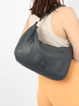 Sac Port paule Tradition Cuir Etrier Bleu tradition EHER026M-vue-porte