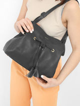 Sac Port paule Tradition Cuir Etrier Noir tradition EHER027M-vue-porte