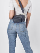 Sac Banane Etrier Bleu tradition EHER022M-vue-porte