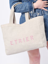 Sac Porte paule Miami Etrier Beige miami EMIA039M-vue-porte