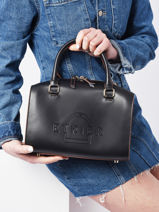 Handtas Fulgurant Leather Etrier Black fulgurant EFUL036M-vue-porte