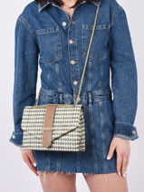 Sac Bandoulire M Jana Torsade Etrier Bleu jana torsade EJTD002M-vue-porte