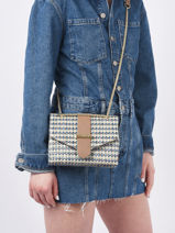 Small Jana Torsade Crossbody Bag Etrier Blue jana torsade EJTD002S-vue-porte