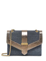 Medium Linnen Jana Crossbody Bag Etrier Blue jana lin EJLI002M