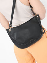 Cross Body Tas Tradition Leder Etrier Zwart tradition EHER024L-vue-porte