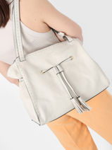 Shoulder Bag Tradition Leather Etrier Beige tradition EHER027M-vue-porte