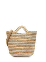 Sac Port Main Riviera Paille Etrier Beige riviera ERIV055M