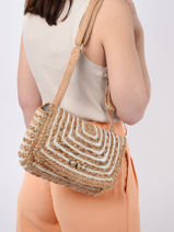 Sac Bandoulire Riviera Paille Etrier Beige riviera ERIV056M-vue-porte