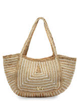 Sac Port Main Riviera Paille Etrier Beige riviera ERIV054L