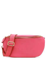 Sac Banane L Fulgurant Cuir Etrier Rose fulgurant EFUL022L
